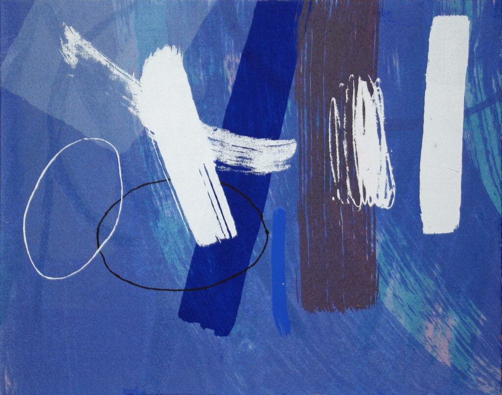 Article image for MILLENNIUM BLUE II by Wilhelmina Barns-Graham adopted by Gillean Hoehnke