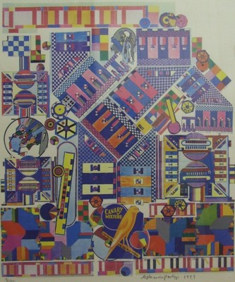 Article image for Canary Mixture | Eduardo Paolozzi