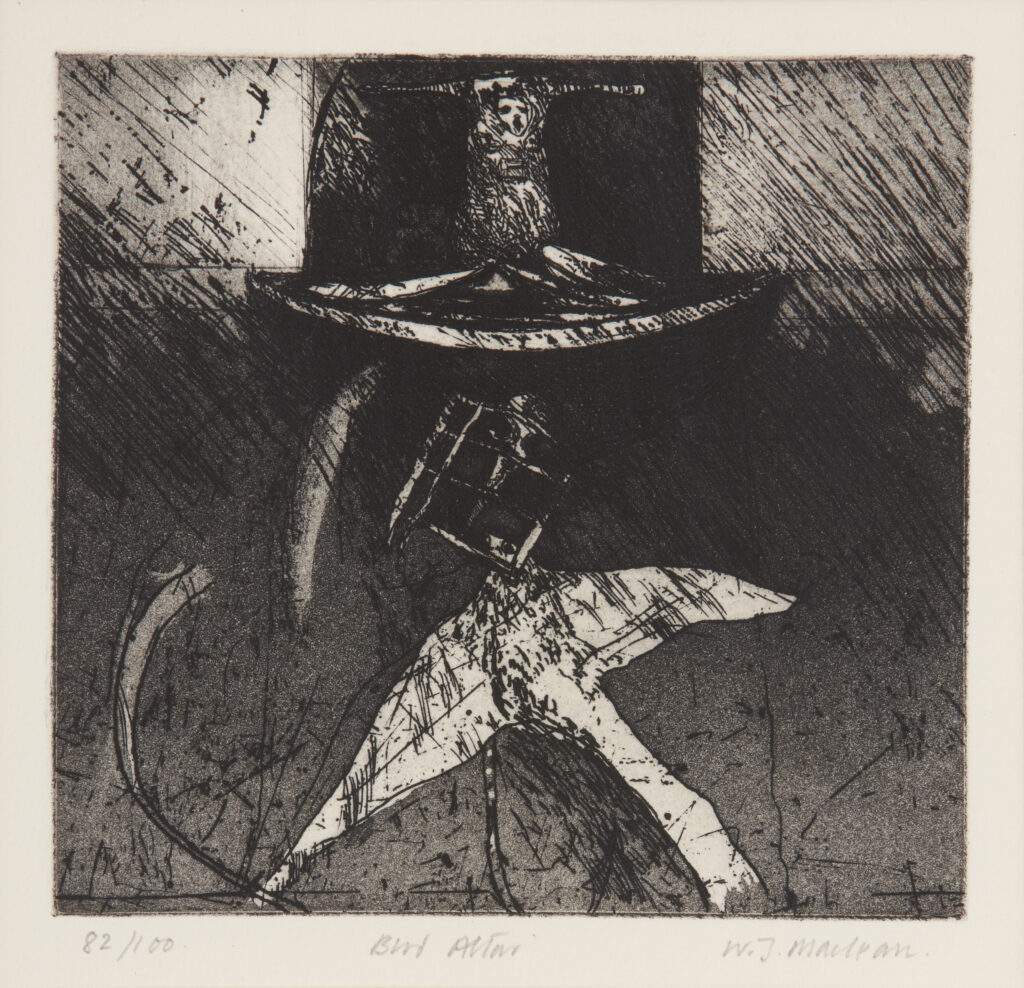 Article image for Will Maclean | Bird Altar, Etching