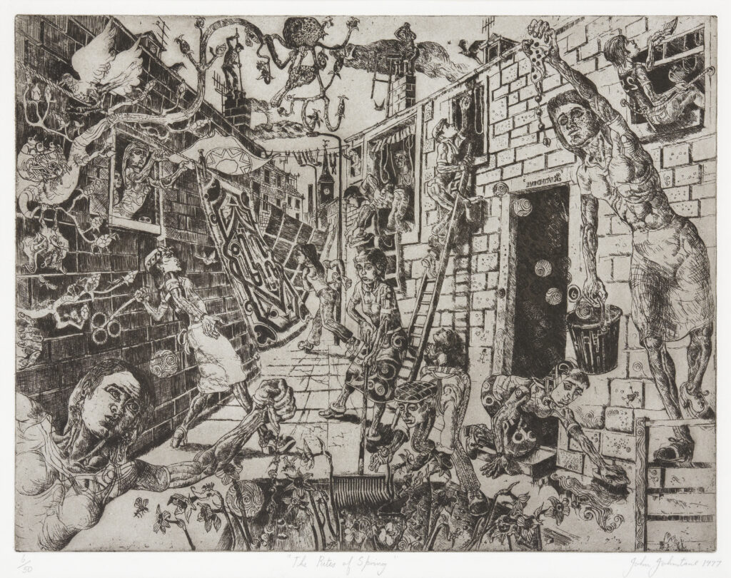 Article image for John Johnstone | Rites of Spring Suite, Etching, 1977
