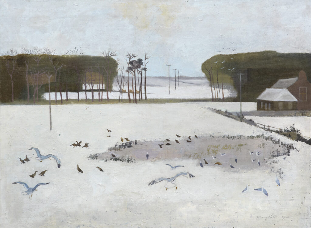 Article image for Mary Paton | Birds on Kirkton, Oil on Canvas, 1979