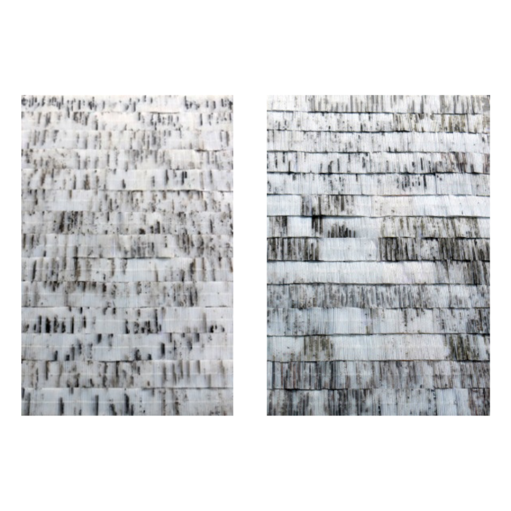 Article image for Sophie Hopkinson | Untitled Grey I & II, Mixed Media and Collage, 2014/15